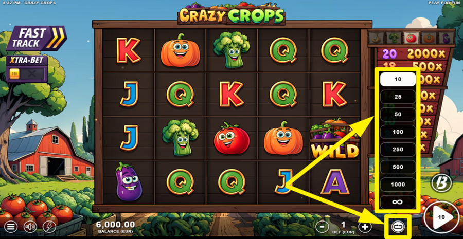 Crazy Crops Autoplay