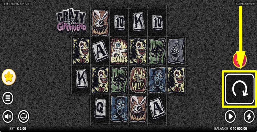 Crazy Ex Girlfriend Spin Button