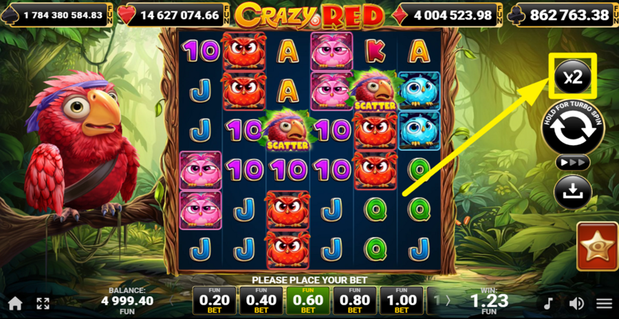 Crazy Red Gamble