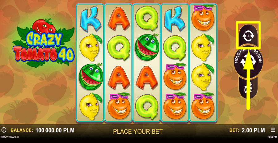 Crazy Tomato 40 Autoplay Feature