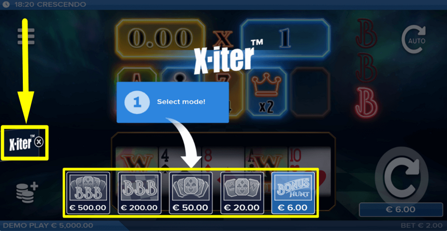 Crescendo Buy Feature