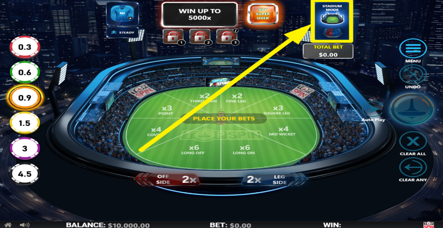 Cric Roulette Change View
