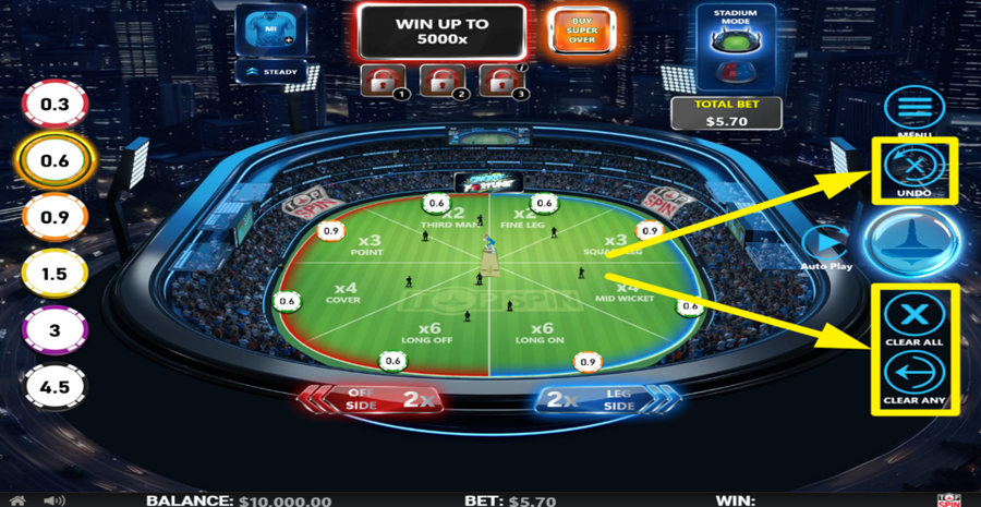 Cric Roulette Undo Or Clear