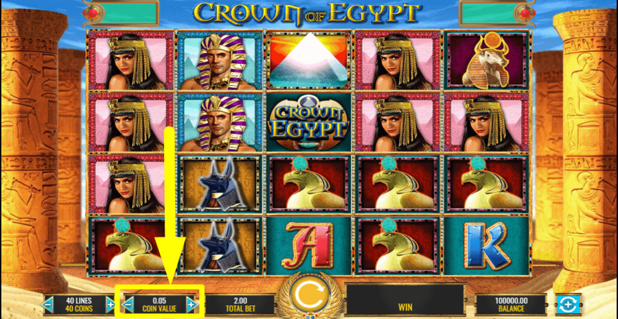 Crown Of Egypt Coin Value