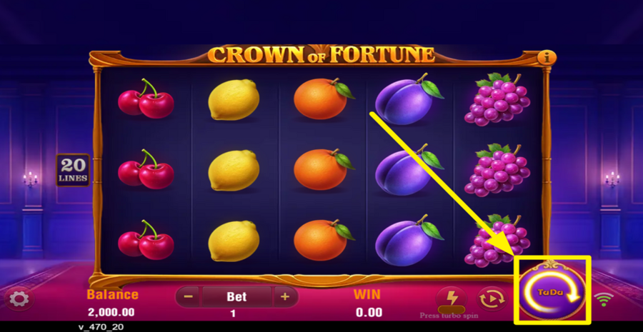 Crown Of Fortune Spin