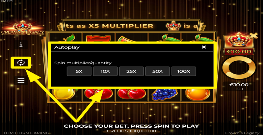 Crowns Legacy Autoplay