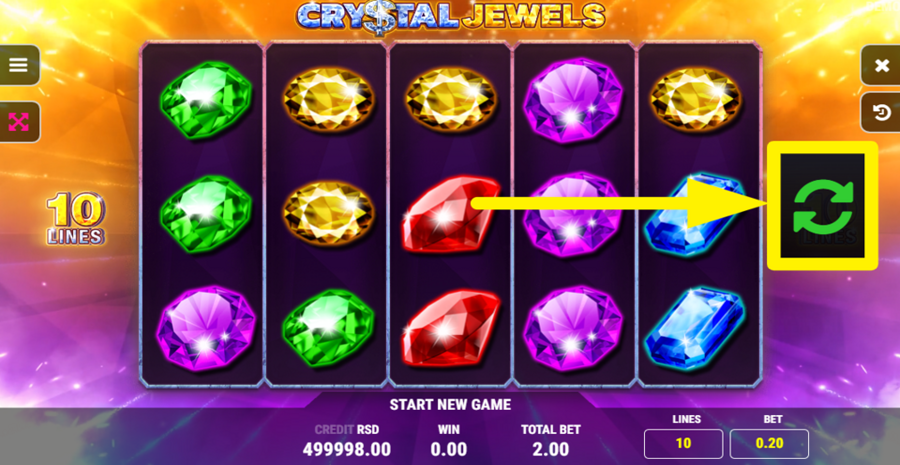 Crystal Jewels Spin