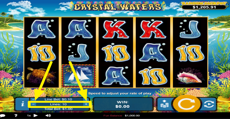 Crystal Waters Adjust Bet Lines