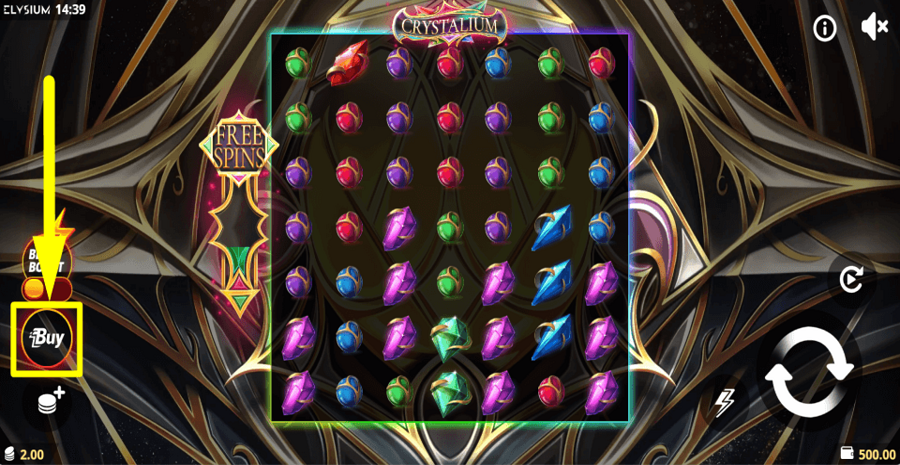 Crystalium Buy Feature