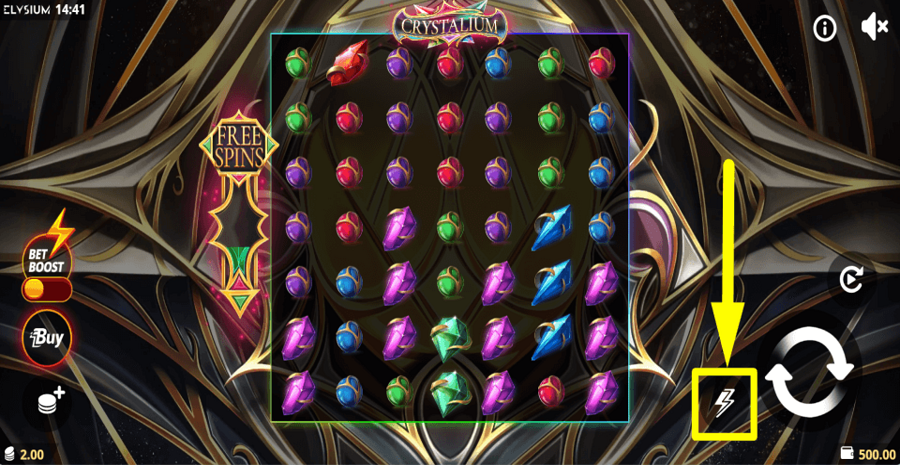 Crystalium Turbo Feature