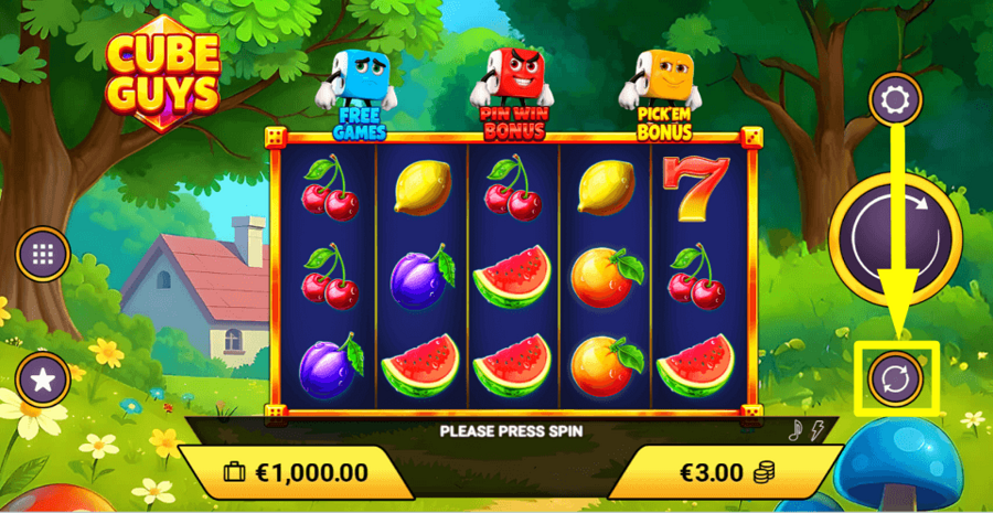 Cube Guys Autoplay Feature