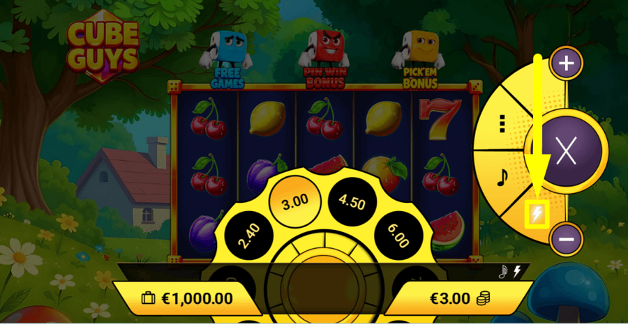 Cube Guys Turbo Feature