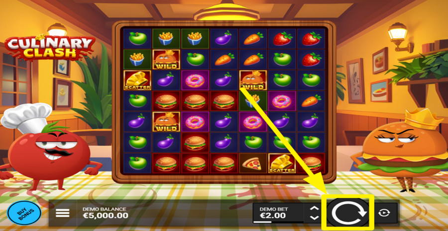 Culinary Clash Spin