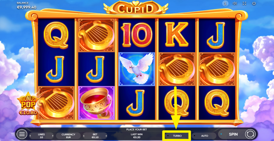 Cupid Turbo Feature