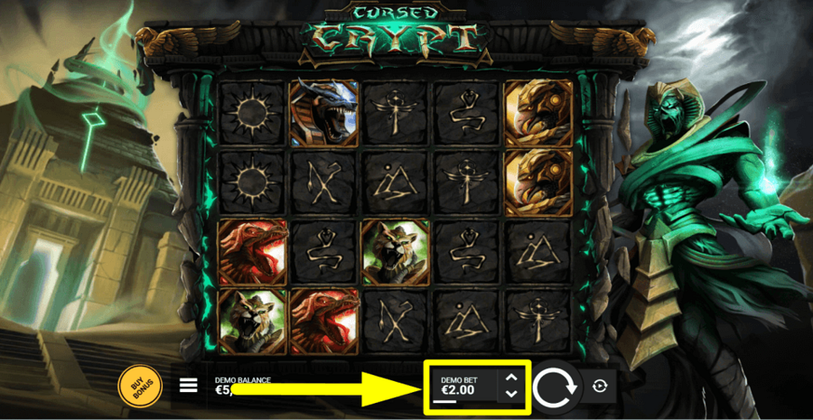 Cursed Crypt Bet Value
