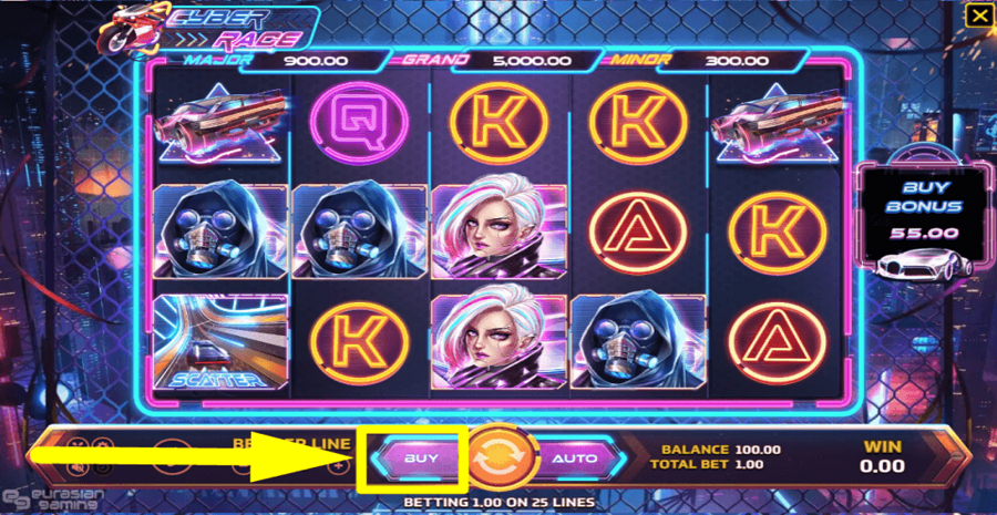 Cyber Race Power Feature
