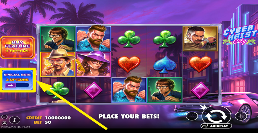 Cyberheist City Boost Bet