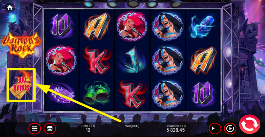Daimons Rock Buy Bonus