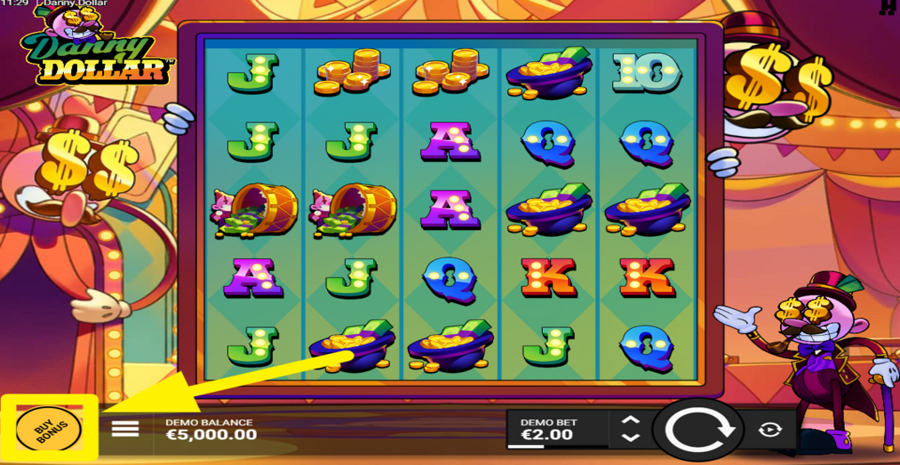 Danny Dollar Buy Bonus