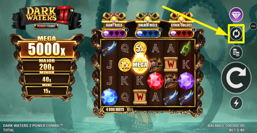 Dark Waters 2 Power Combo Autoplay