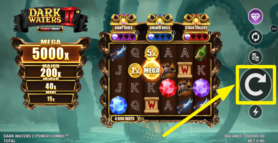 Dark Waters 2 Power Combo Spin