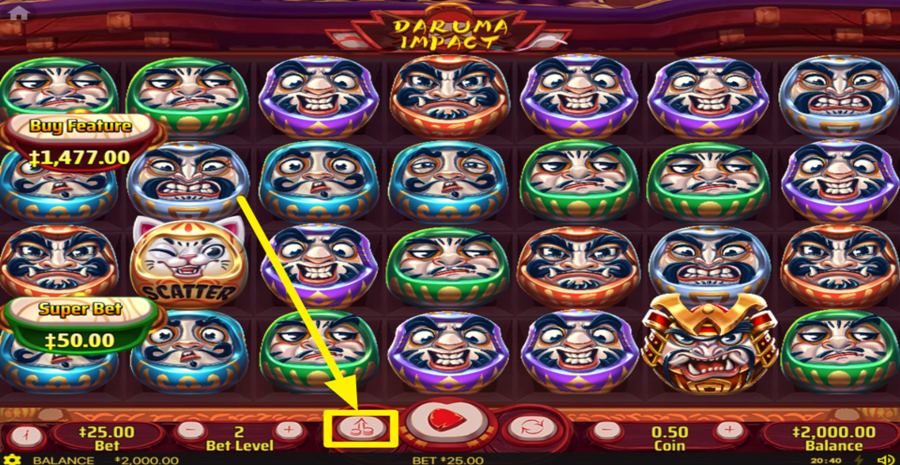 Daruma Impact Max Bet
