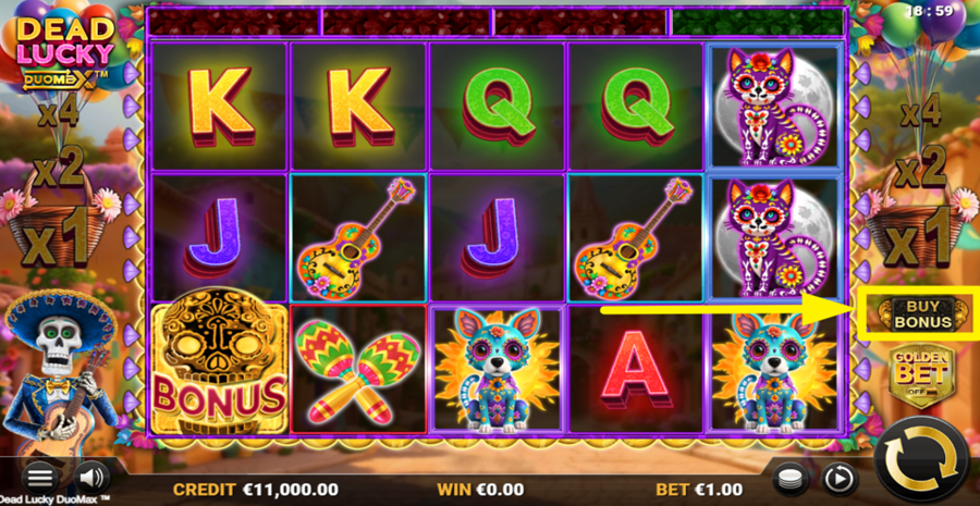 Dead Lucky Duomax Buy Bonus
