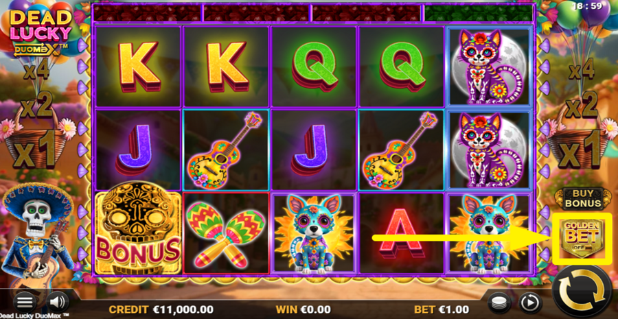 Dead Lucky Duomax Golden Bet
