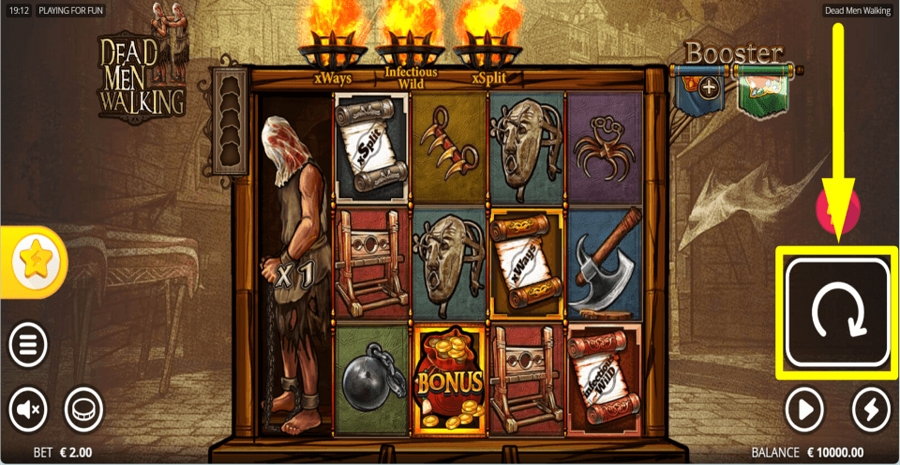 Dead Men Walking Spin Button