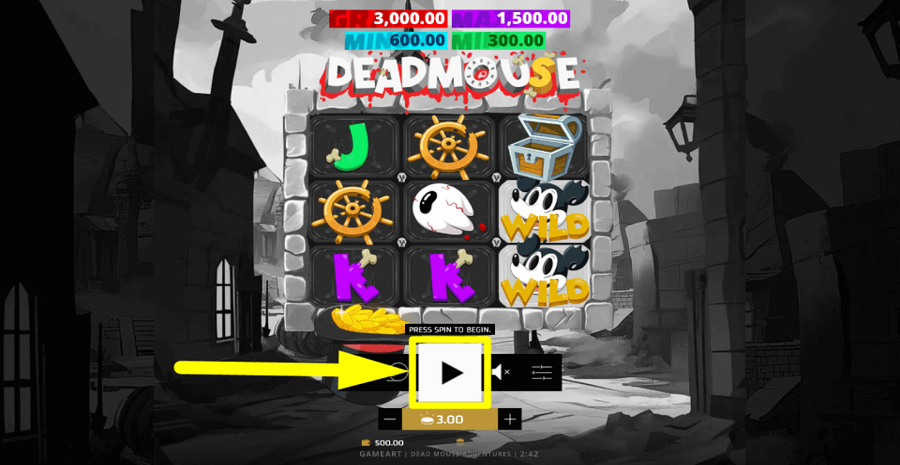 Dead Mouse Adventures Play Button