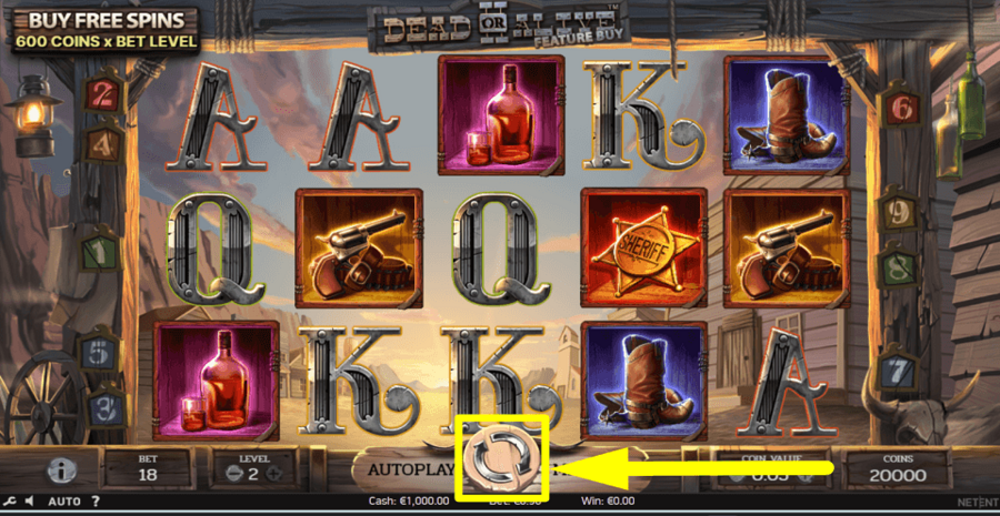 Dead Or Alive 2 Spin Button