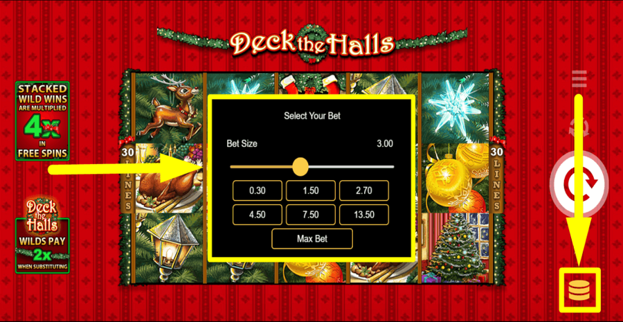 Deck The Halls Bet Value