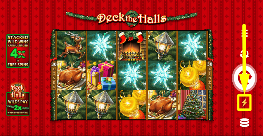 Deck The Halls Turbo Feature
