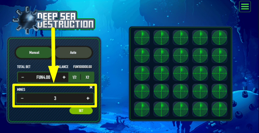 Deep Sea Destruction Mines Value