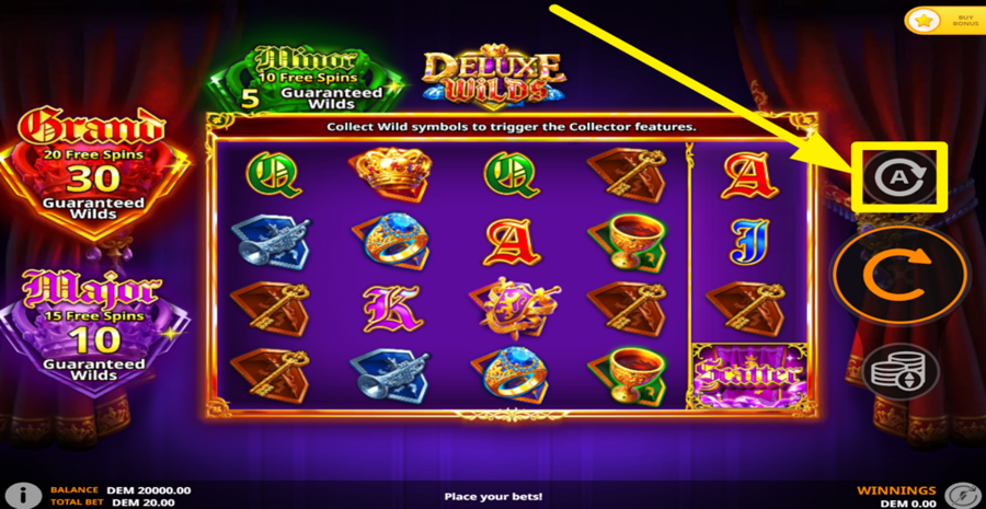 Deluxe Wilds Autoplay