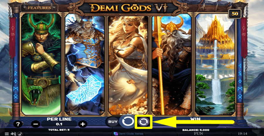 Demi Gods 6 Autoplay Feature