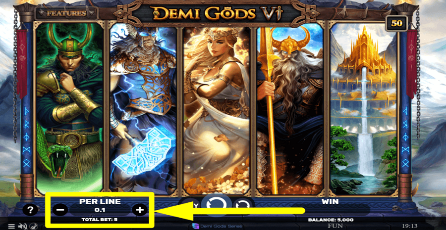 Demi Gods 6 Bet Value