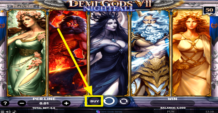 Demi Gods Vii Nightfall Buy Bonus