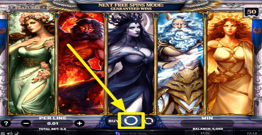 Demi Gods Vii Nightfall Spin