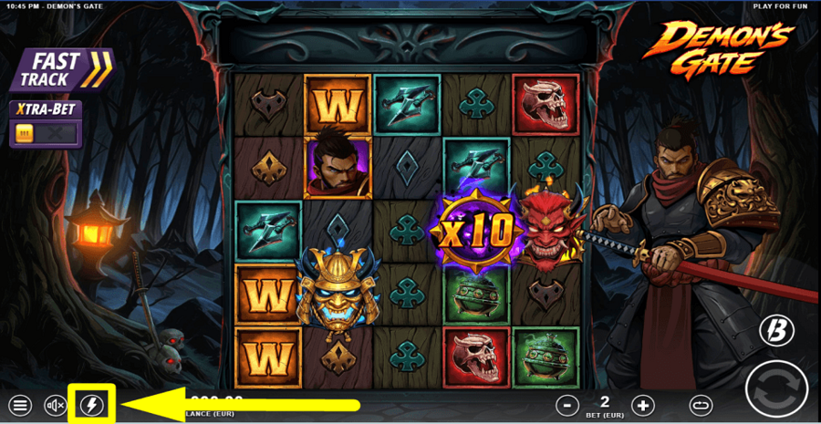 Demons Gate Turbo Feature