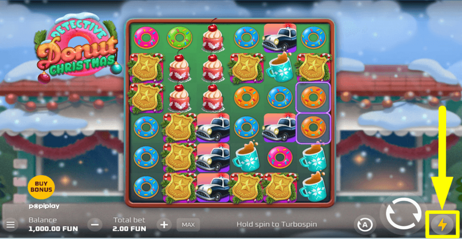 Detective Donut Christmas Turbo Feature