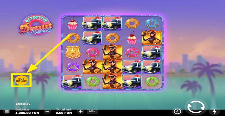 Detective Donut Kickback Buy Bonus