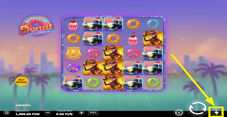 Detective Donut Kickback Turbo