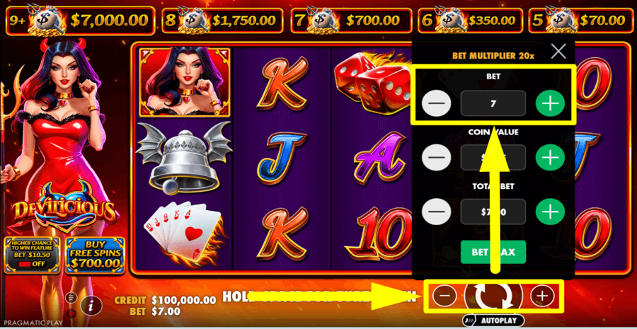 Devilicious Bet Value