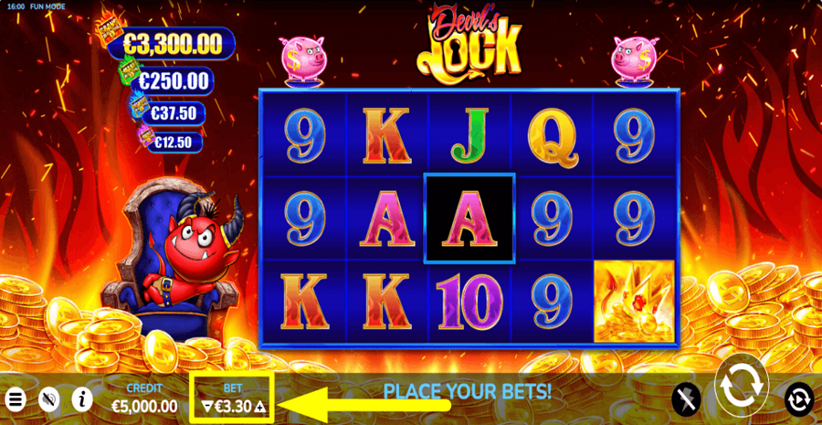 Devils Lock Bet Value