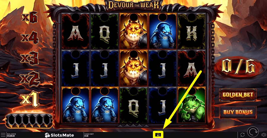 Devour The Weak Choose Bet