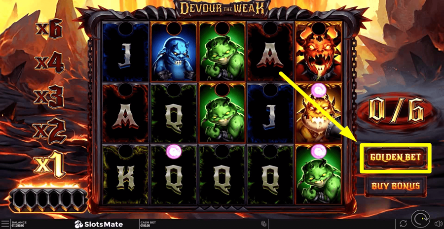 Devour The Weak Golden Bet