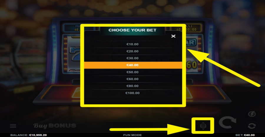 Diamond Bounty 7s Hold And Win Adjust Bet