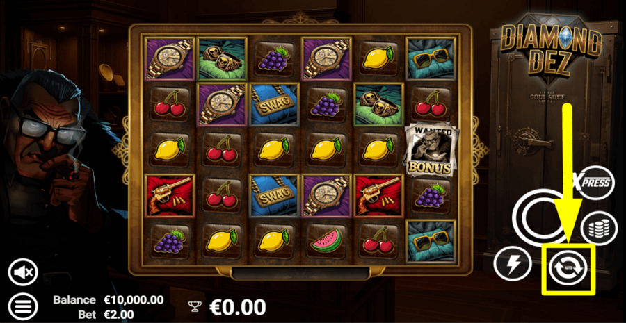 Diamond Dez Autoplay Feature