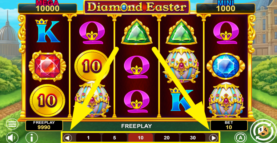 Diamond Easter Adjust Bet